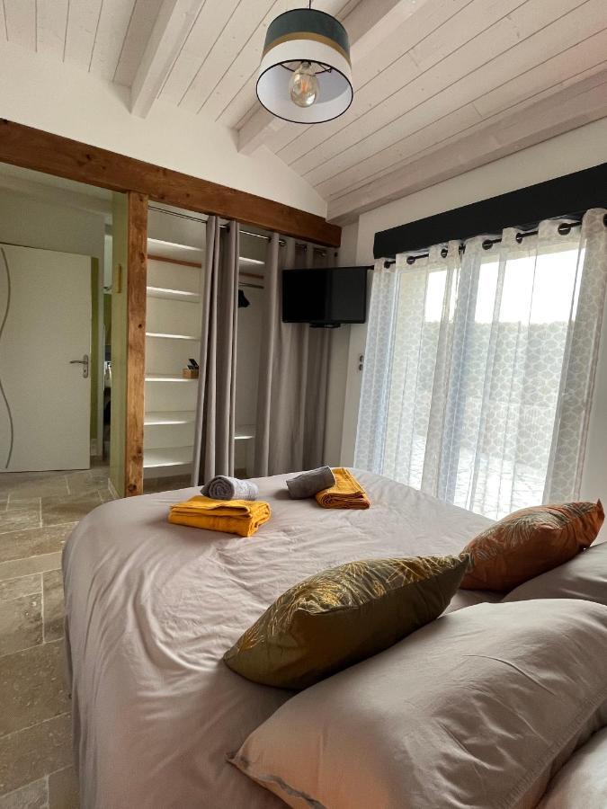 Chambre Au Calme Avec Spa Privatif Gratuit Sud Aveyron Les Palmiers Des Causses 塔恩河畔圣罗姆 外观 照片