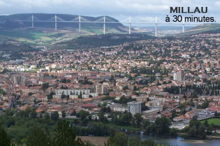 Chambre Au Calme Avec Spa Privatif Gratuit Sud Aveyron Les Palmiers Des Causses 塔恩河畔圣罗姆 外观 照片