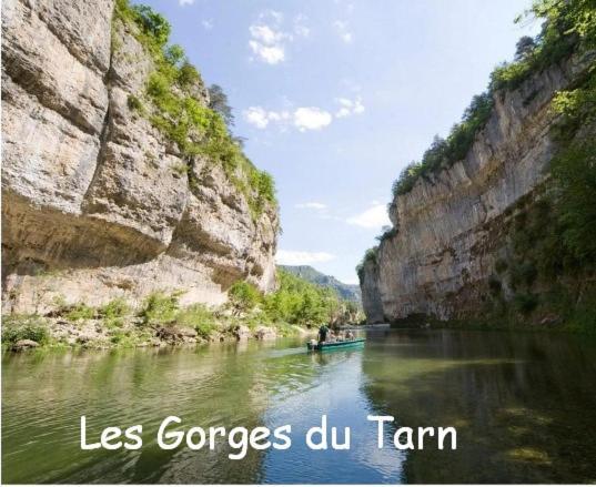 Chambre Au Calme Avec Spa Privatif Gratuit Sud Aveyron Les Palmiers Des Causses 塔恩河畔圣罗姆 外观 照片